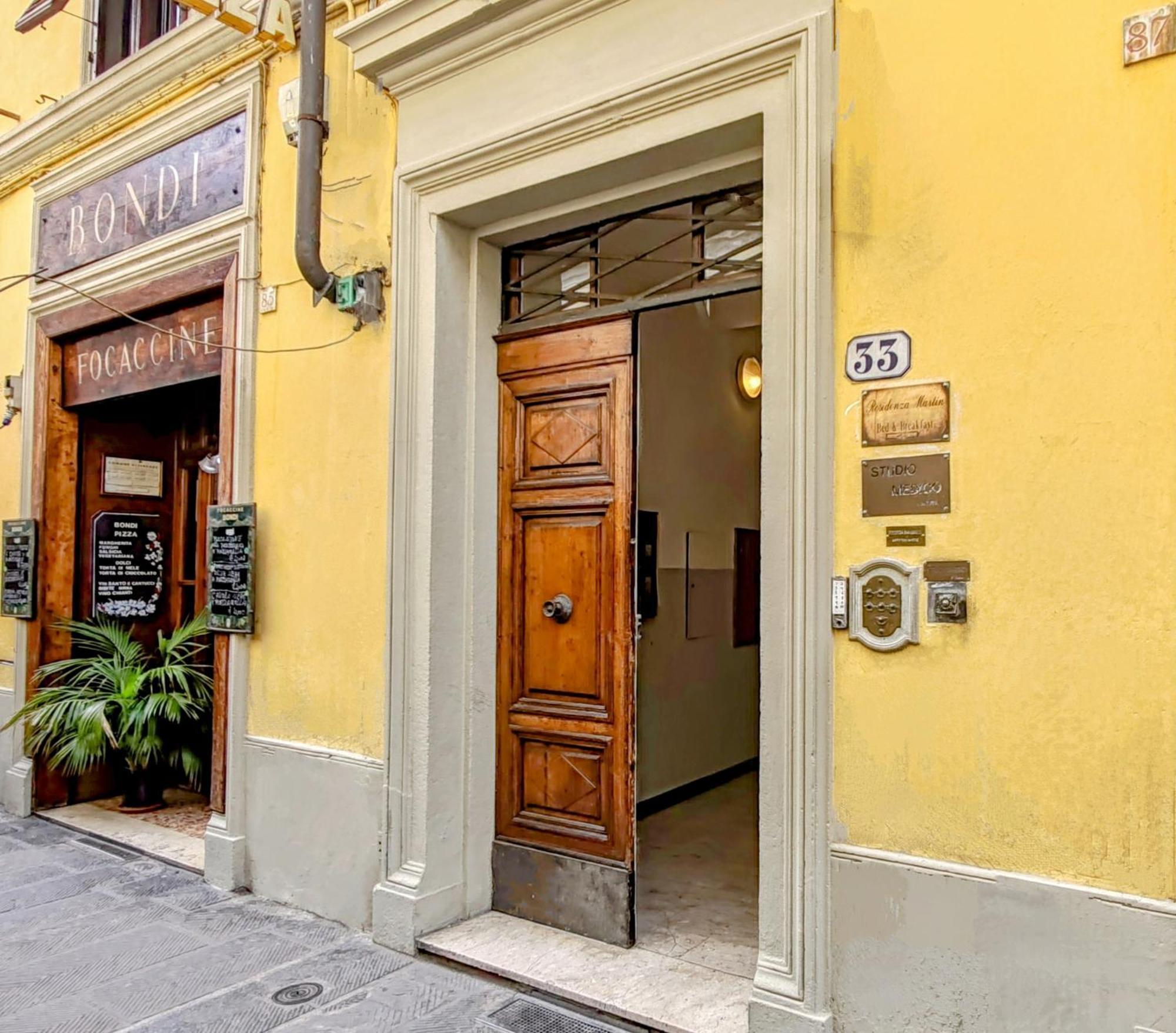 Residenza Martin Hotell Florens Exteriör bild